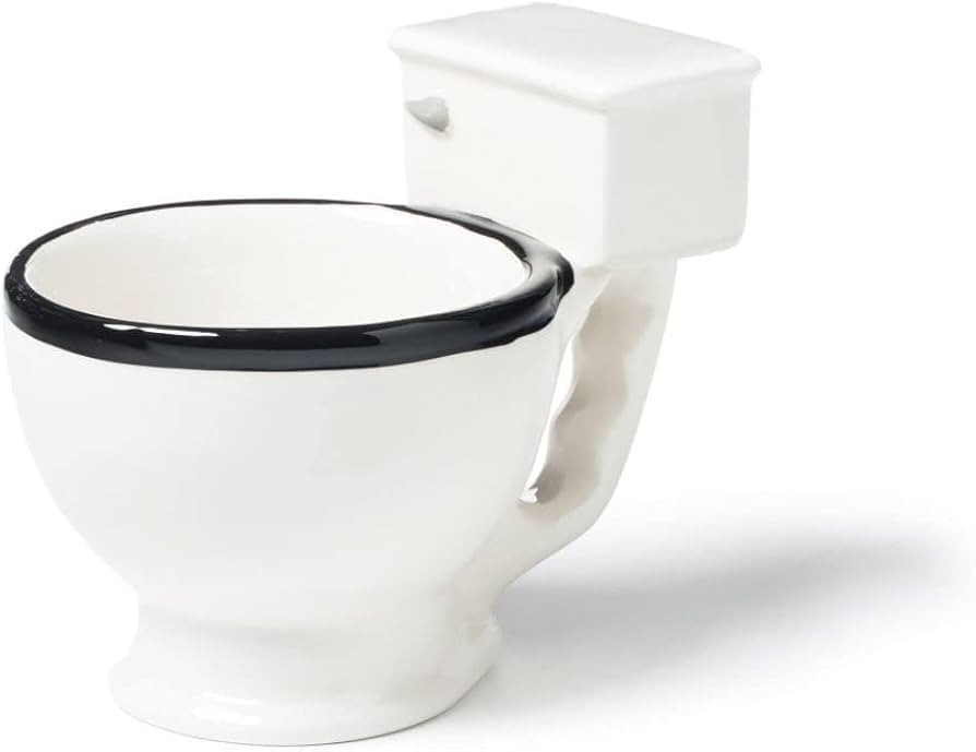 BigMouth Inc Toilet Mug - Funny Coffee Cup for Men, Women - Novelty Toilet Bowl Mug - Hilarious G... | Amazon (US)