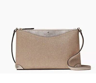 Kate Spade Rose Gold Shimmy Crossbody Glitter Purse Limited Edition Bag NWT  | eBay | eBay US