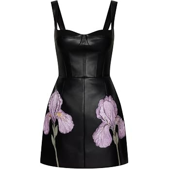 JW PEI Women's Iris Floral Print Corset Dress | Amazon (US)