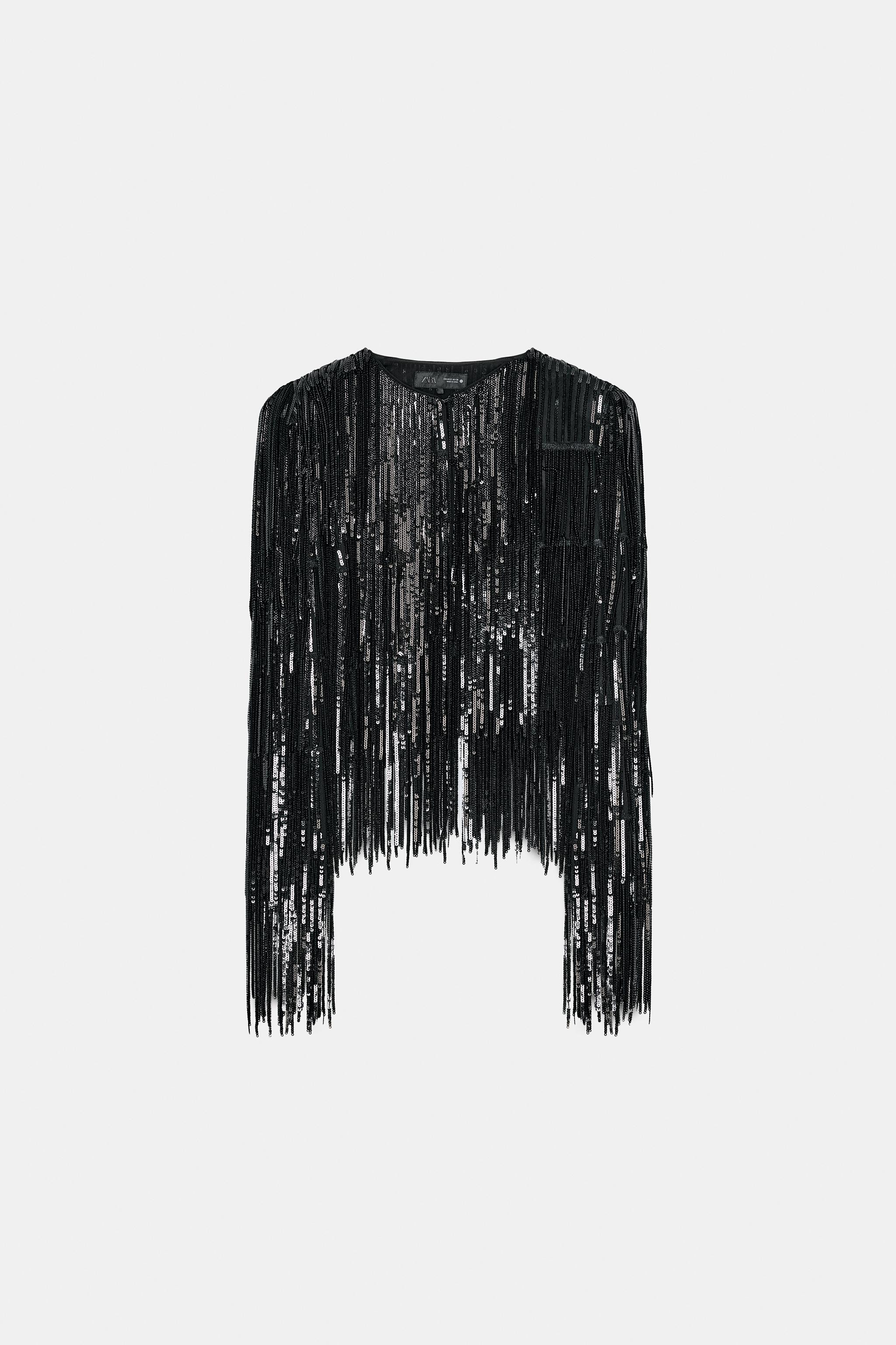 ZW COLLECTION LIMITED EDITION FRINGED JACKET | Zara US