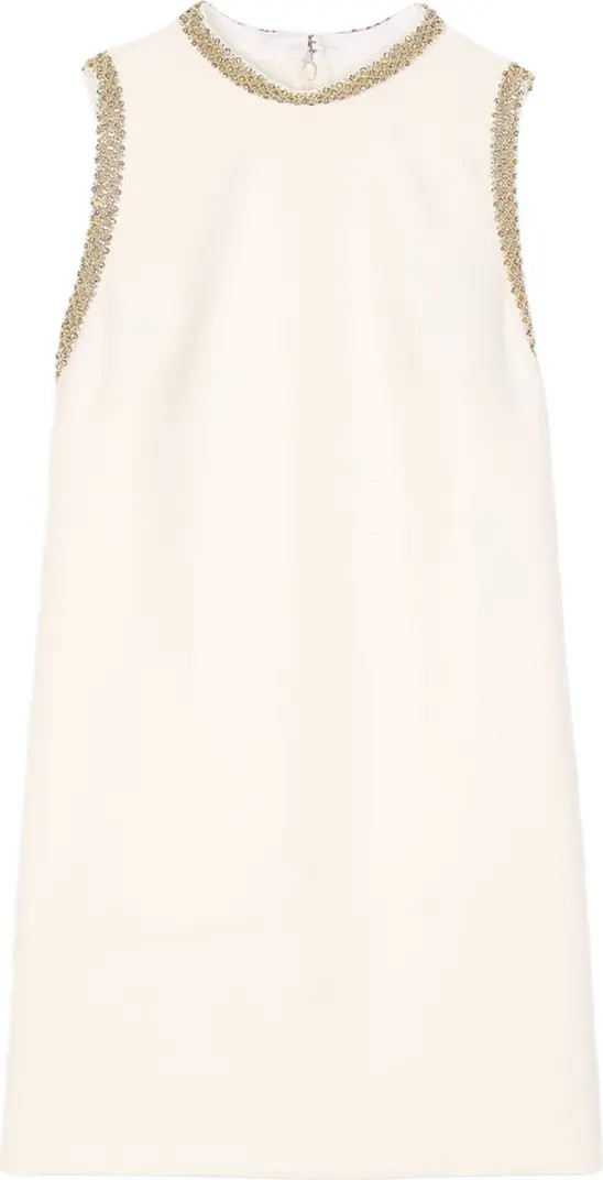 SANDRO mini dress with rhinestone details | Nordstrom | Nordstrom