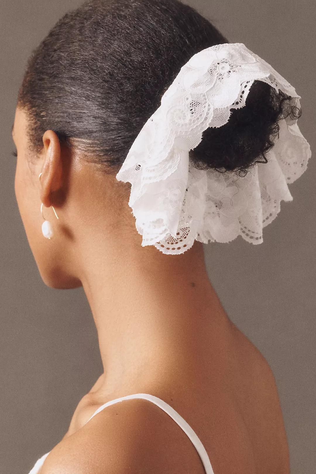 Simply Nova Oversized Lace Scrunchie | Anthropologie (US)
