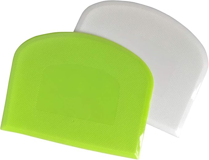 ALLTOP Bowl Spatula & Bench Scraper,Flexible Plastic Multipurpose Kitchen Pastry Cutter Tool,Food... | Amazon (US)