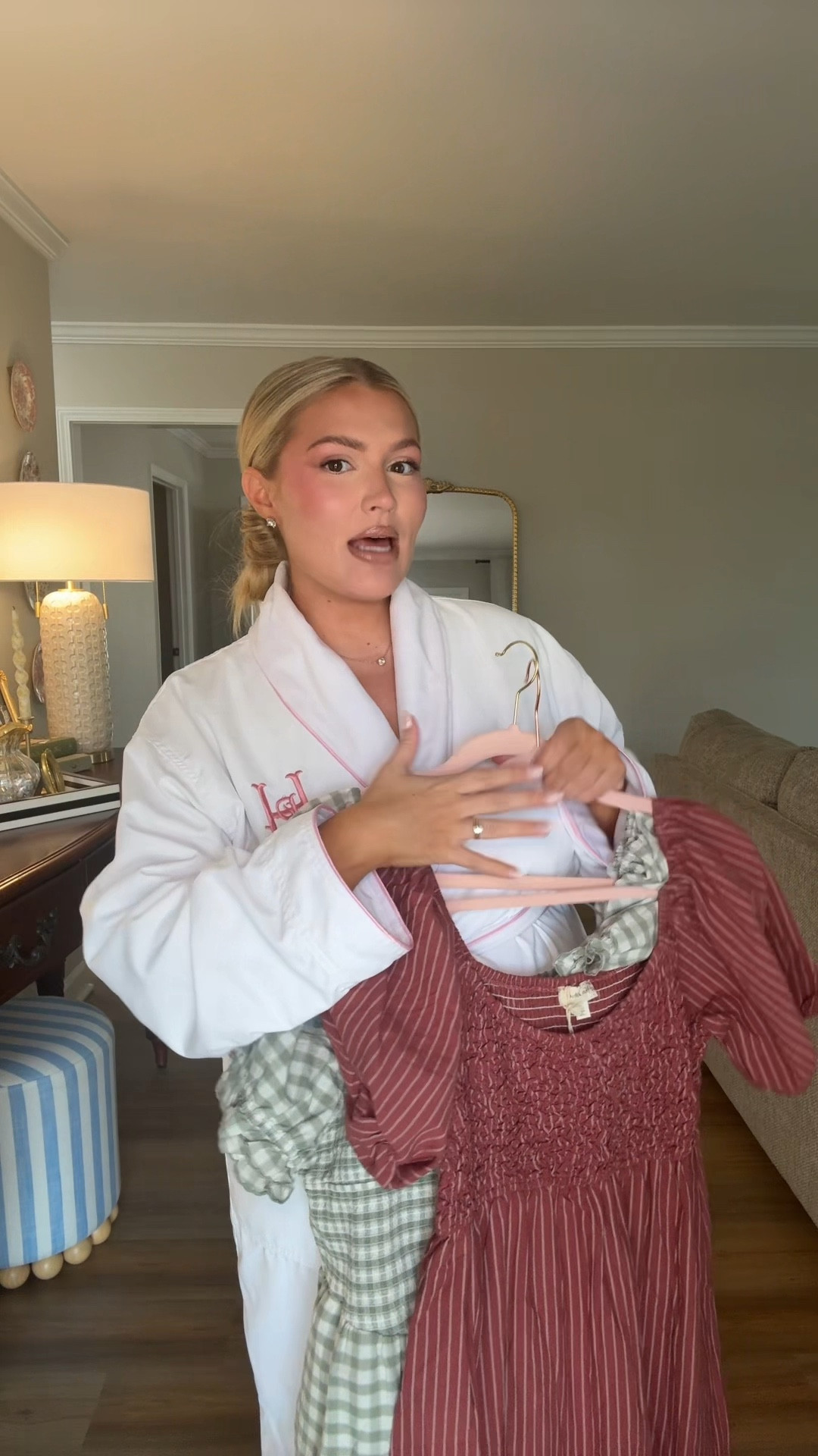 Green dress: size XL
Mauve dress: size large 

#LTKPlusSize #LTKBump #LTKMidsize