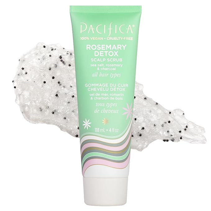 PACIFICA Rosemary Detox Scalp Scrub by Pacifica for Women - 4 oz Scrub, White | Amazon (US)