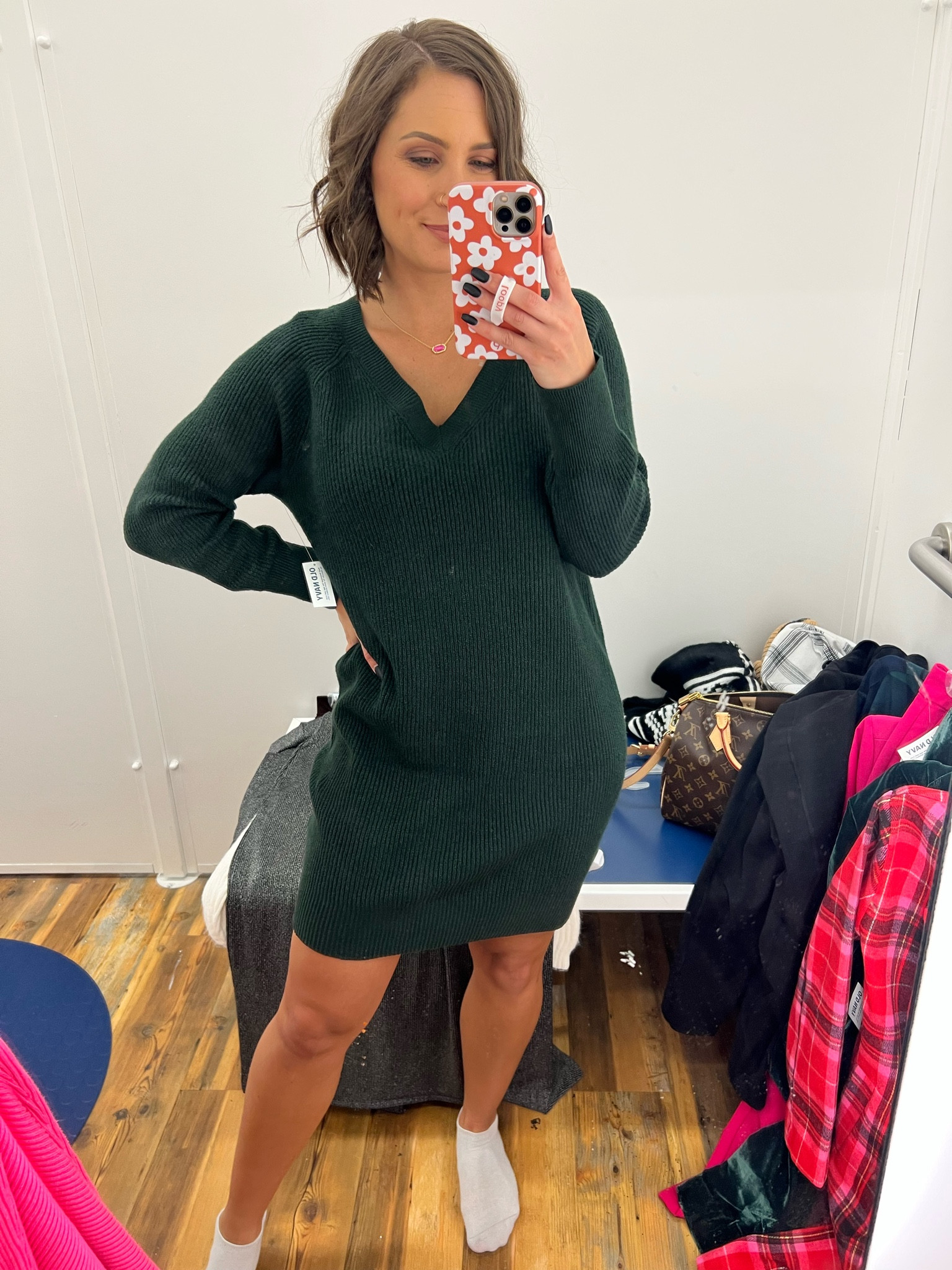 I love a good sweater dress and this one is so soft and comfy. I’m wearing a small  

#LTKSeasonal #LTKsalealert #LTKHoliday