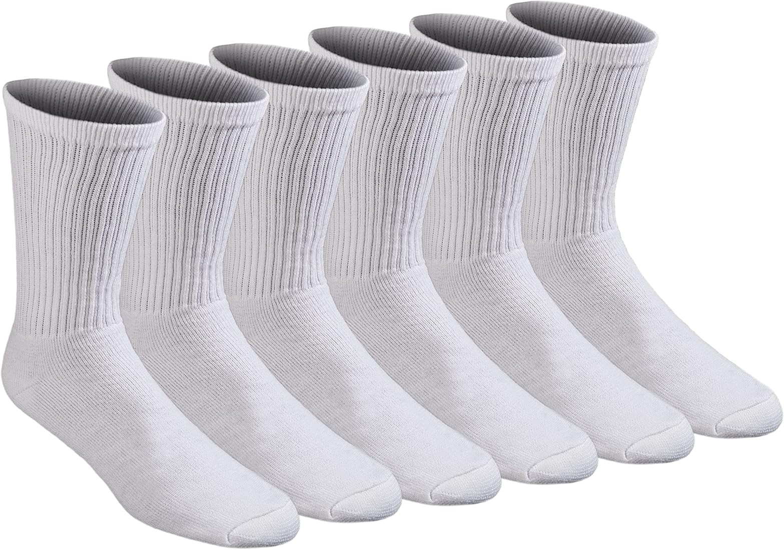 Dickies Men's All Purpose Cushion Crew Socks (6/12 Packs) | Amazon (US)