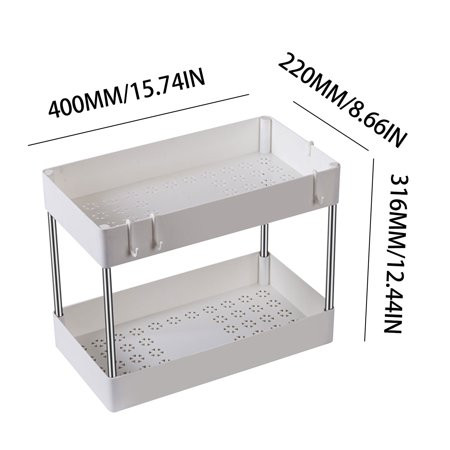 Lanhui Under The Sink Storage Rack Bathroom Vertical Rack Multi-function Rack Storage | Walmart (US)