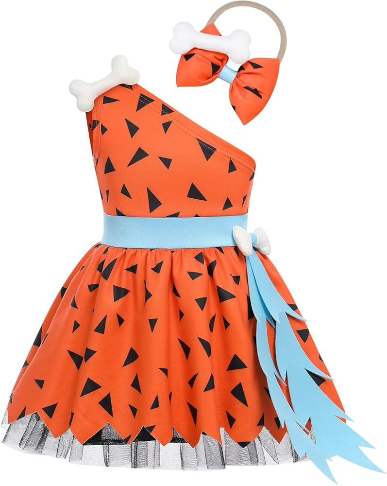 IBTOM CASTLE Kids Caveman Costume Historical Stone Age Birthday Outfits for Girls Boys Halloween ... | Amazon (US)