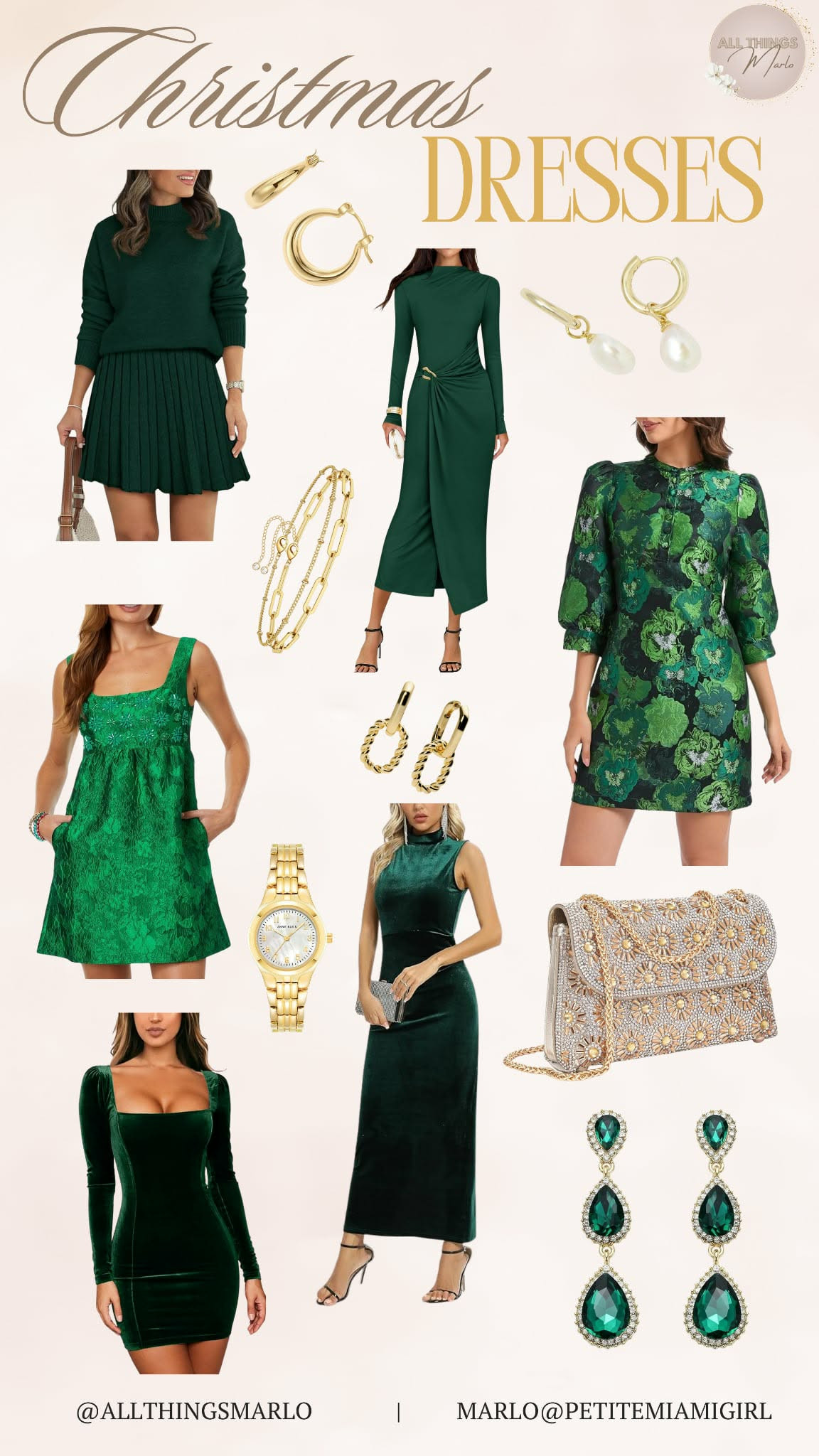 Christmas dresses 

 #LTKHoliday #LTKootd #LTKSeasonal