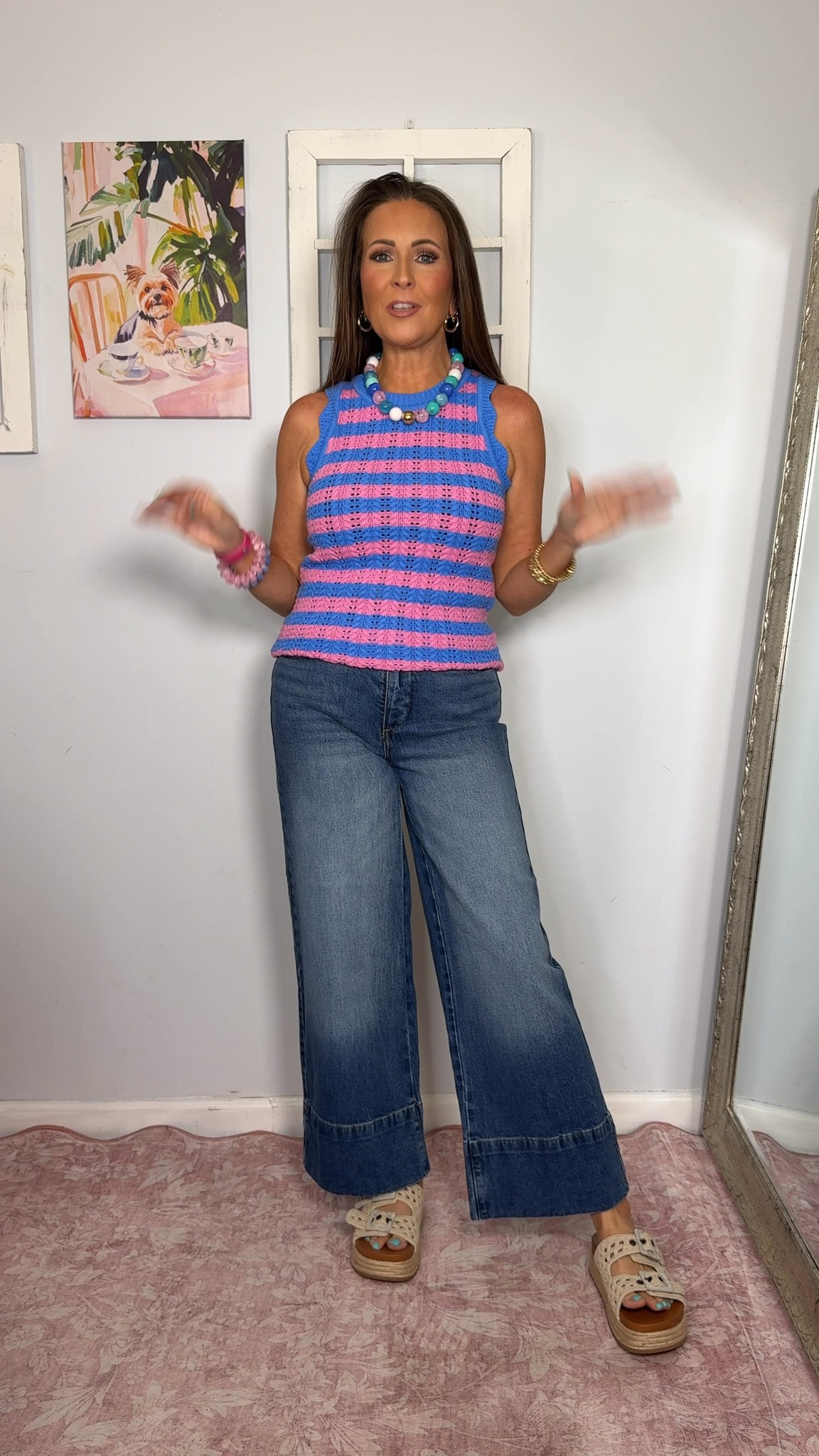 Adorable sweater tank - these colors are so pretty! Also comes in a green variation. Wearing an XS.

Walmart finds, Walmart style, Walmart deals, Walmart clearance, summer outfits, summer fashion @Walmart

#LTKootd #LTKSeasonal #LTKSaleAlert