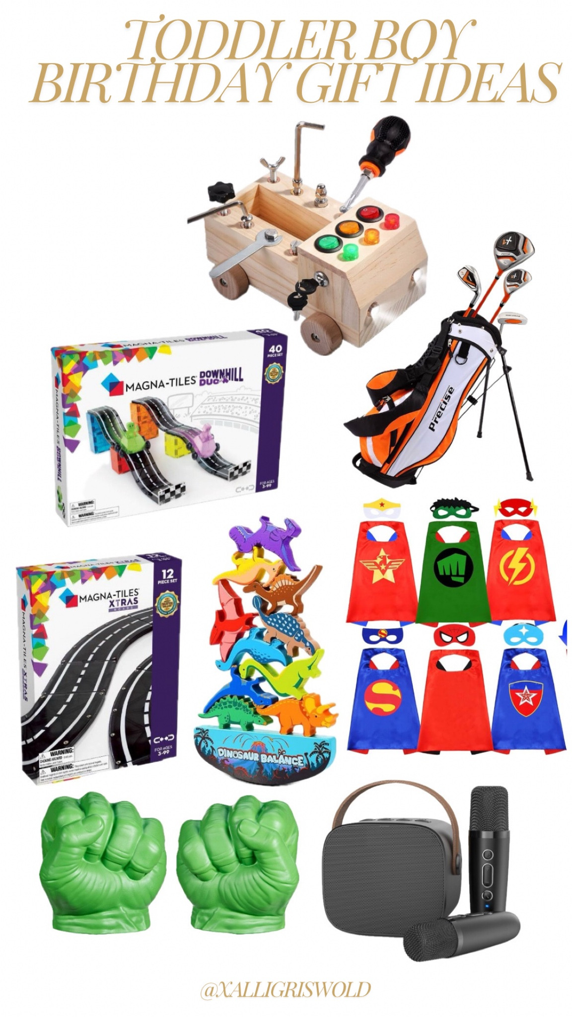 Birthday gift ideas for your toddler boy ⛳️👦🏻🦸🏻‍♂️🏁🦖

#LTKKids