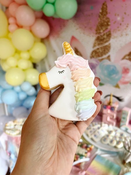 Unicorn birthday party decorations and cookie inspiration 🦄

#LTKkids #LTKparties #LTKfamily