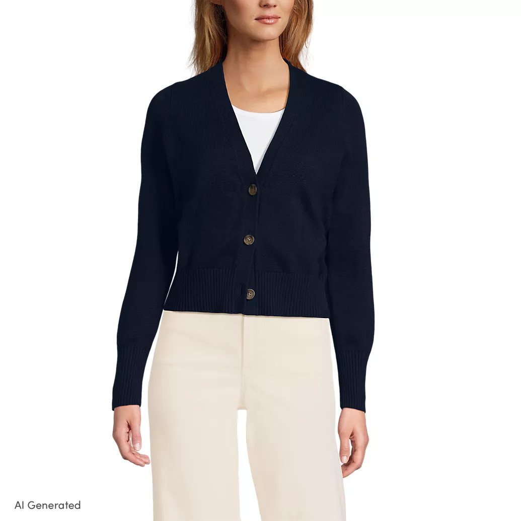 Women's Drifter Vneck Dress Cardigan Sweater | Lands' End (US)