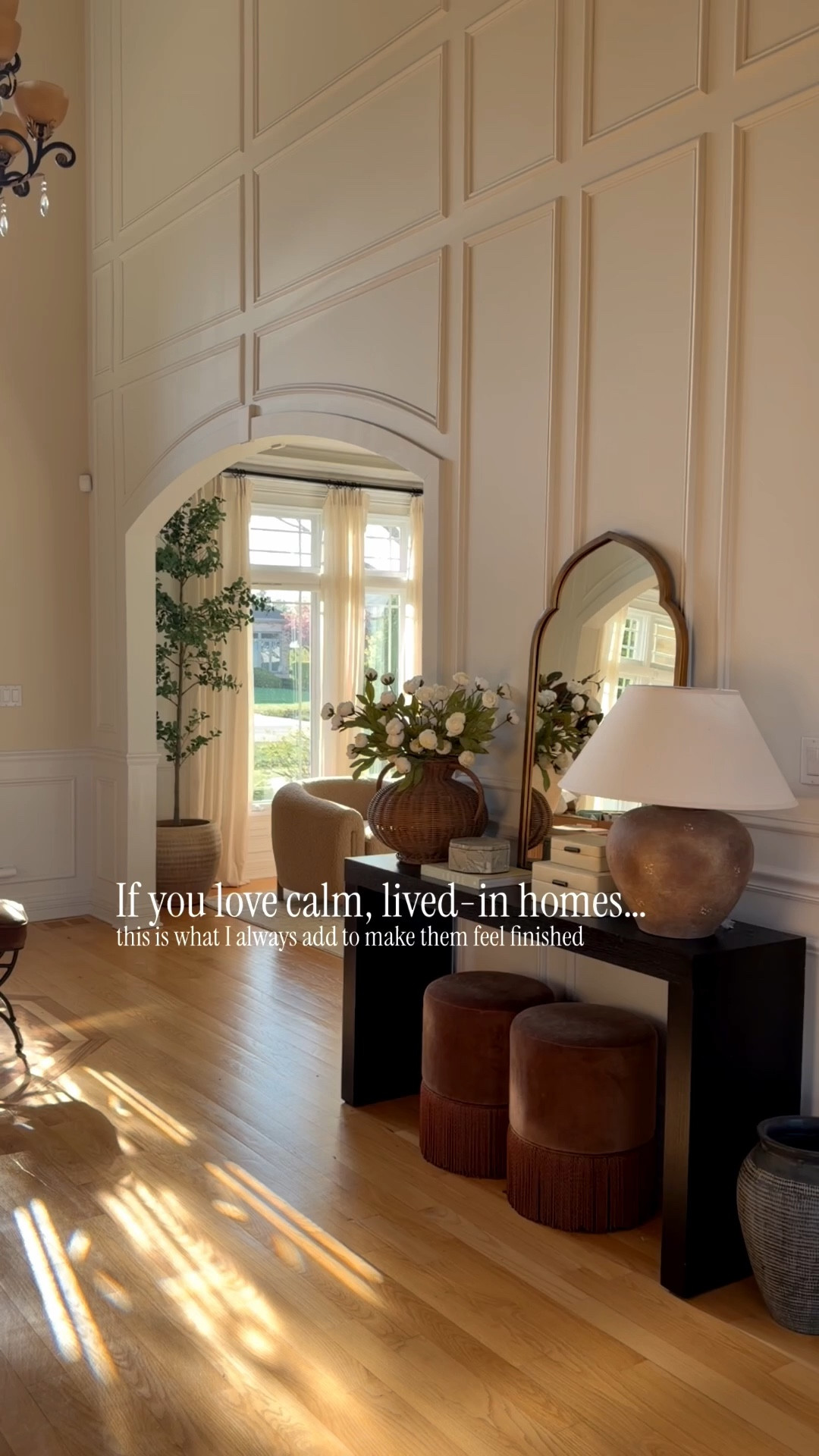 Calm, lived-in homes always feel effortless… but there’s actually a simple formula behind it 🤍

I always start with one grounding piece, then layer in height, softness, and something natural to bring the space to life. It’s the easiest way to make your home feel finished without adding more clutter.

Everything here is linked ✨

#LTKHome #LTKSaleAlert