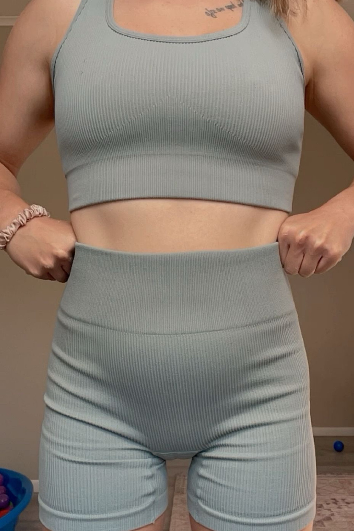 Women’s ribbed workout set 

#LTKSeasonal #LTKActive #LTKFitness