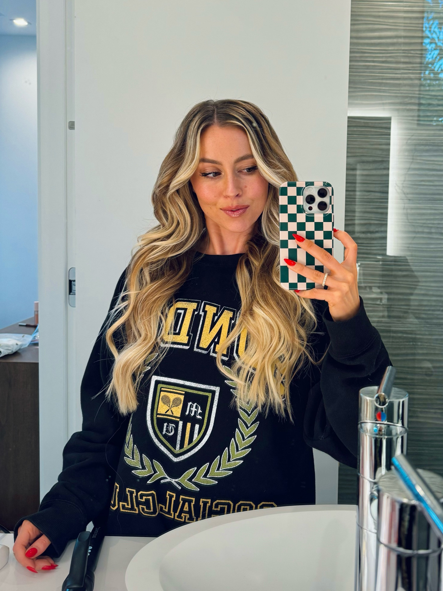In my monthly newsletter I shared my FULL hair care and styling routine, products I love and how I use them, and even what I avoid to help care for my hair. All of my favorite hair products and tools are linked here 🫶🏻

#LTKbeauty