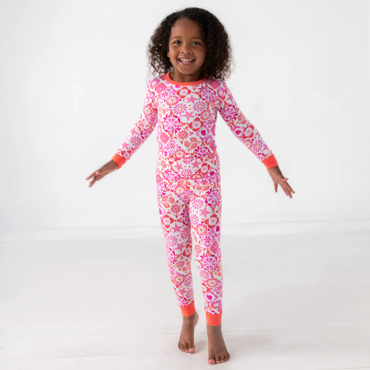 Coastal Gems 
        Two-Piece Pajama Set | Little Sleepies