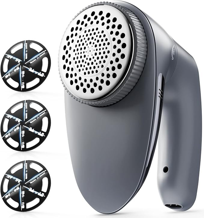 POPCHOSE Fabric Shaver, Rechargeable Lint Remover Defuzzer Sweater Shaver, Fuzz Remover for Cloth... | Amazon (US)