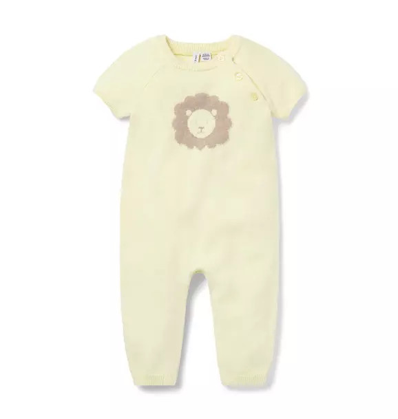 Baby Lion Knit One-Piece | Janie and Jack