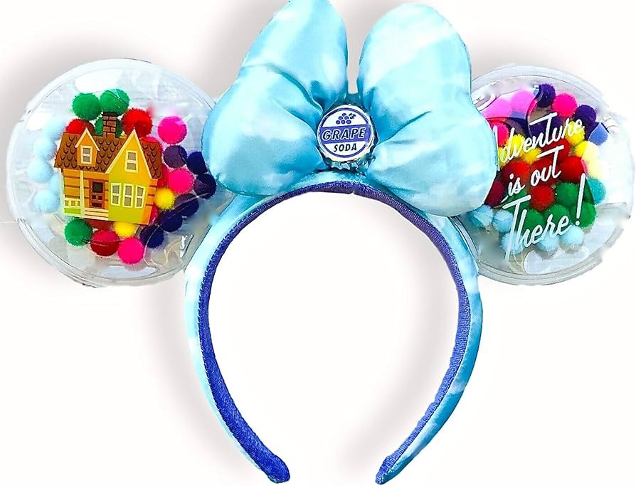Disney Parks Exclusive - Minnie Mickey Ears Headband - Up Grape Soda | Amazon (US)