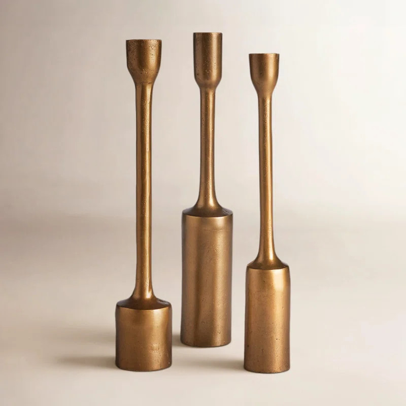 Imbali Metal Tabletop Candlestick | Wayfair North America