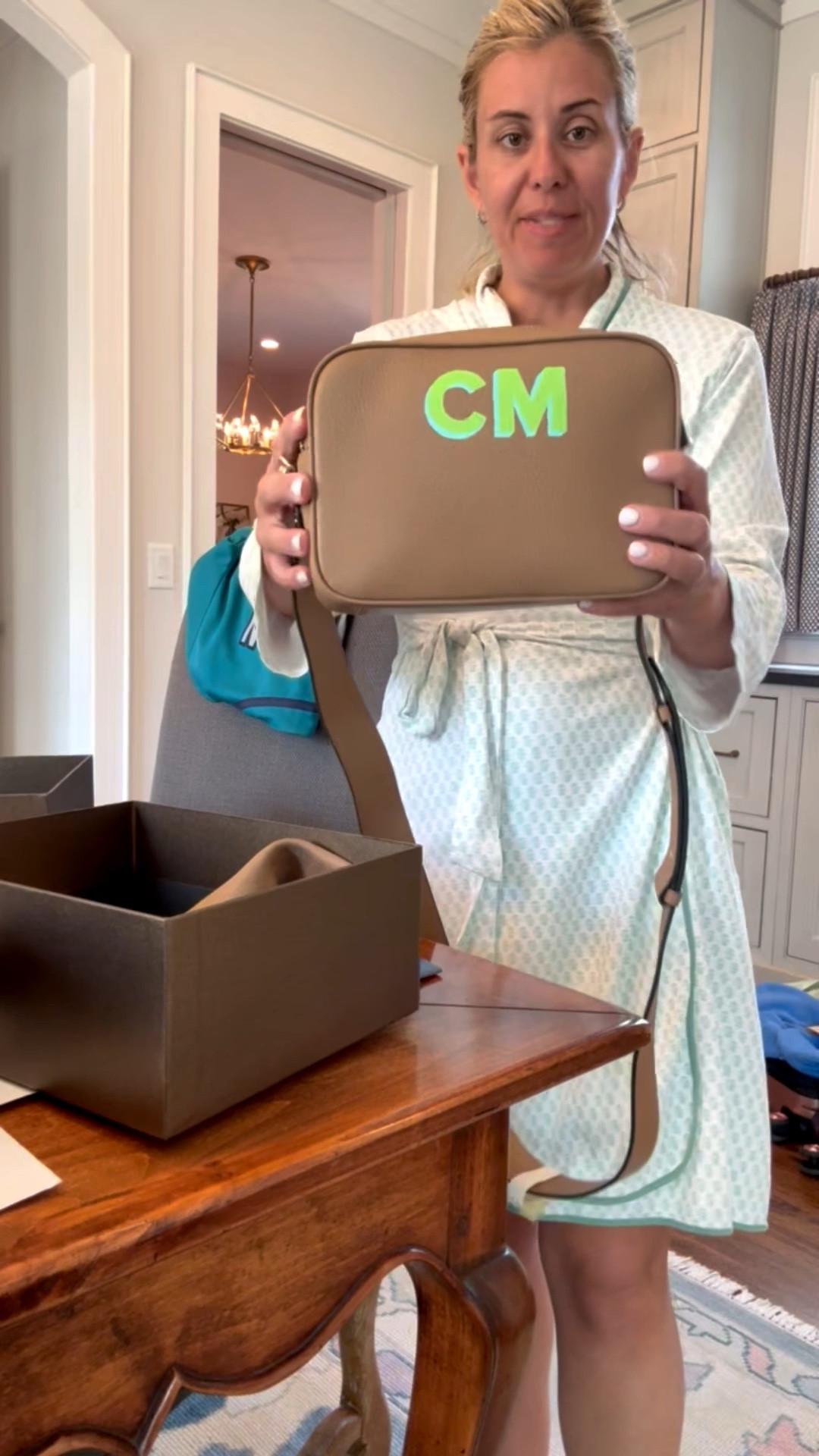 I just unboxed this and I’m obsessed! I have the embossed Leatherology bag and this is the new hand painted option. There are multiple colors to pick from & different fonts. This would be a perfect grad gitt!  

#LTKmomlife #LTKspring #LTKunboxing