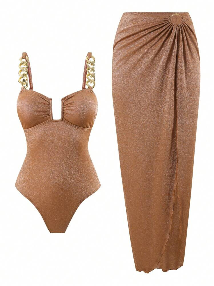 Conjunto baño bronce  | SHEIN