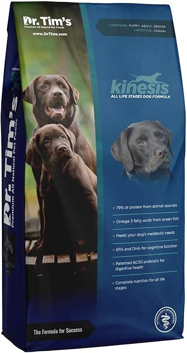 Dr. Tim's Kinesis All Life Stages Premium Dog Food with Chicken, 15. Bag | Amazon (US)