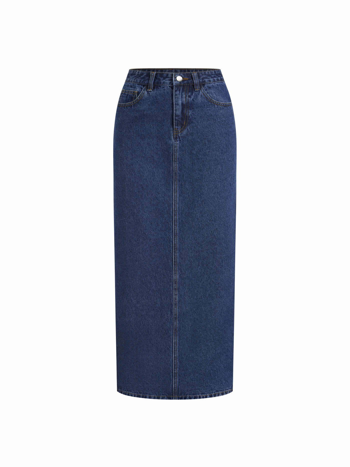 Denim The Pencil Maxi  For Daily Casual | Cider