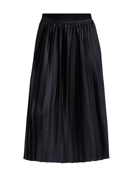 Satin Pleated Midi Skirt | Women's Skirts | lululemon | Lululemon (US)