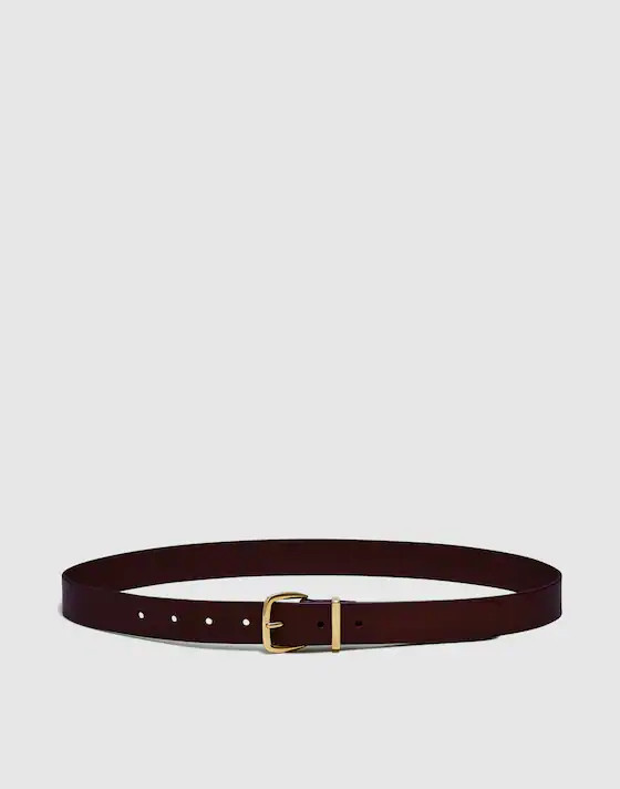 The Essential Leather Belt | Madewell | Madewell