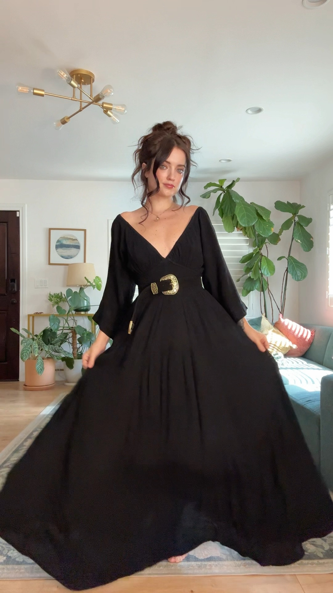 The PERFECT black witchy dress 🖤 #witchystyle #witchyfashion #witchyaesthetic