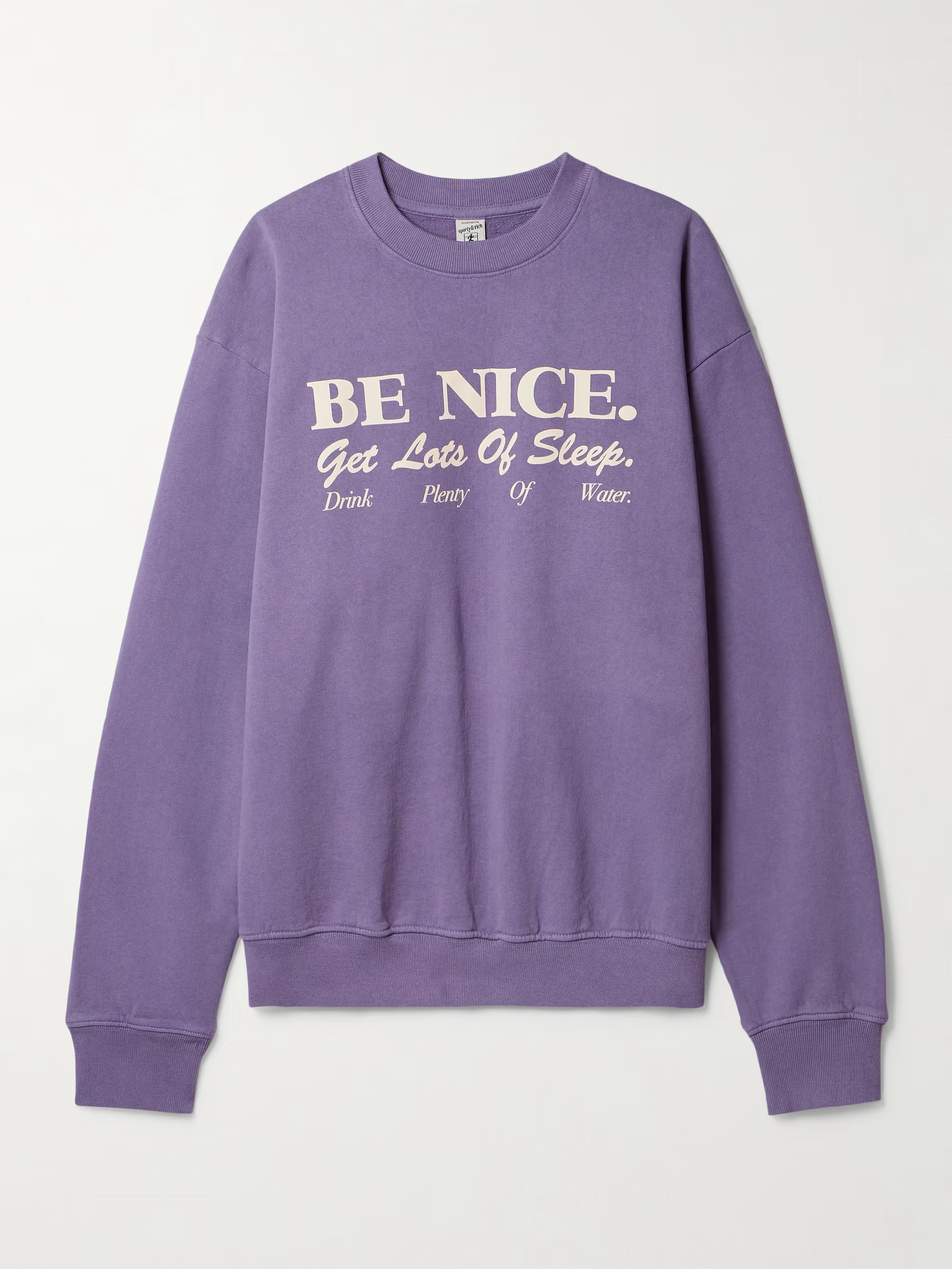 Printed cotton-jersey sweatshirt | NET-A-PORTER (US)