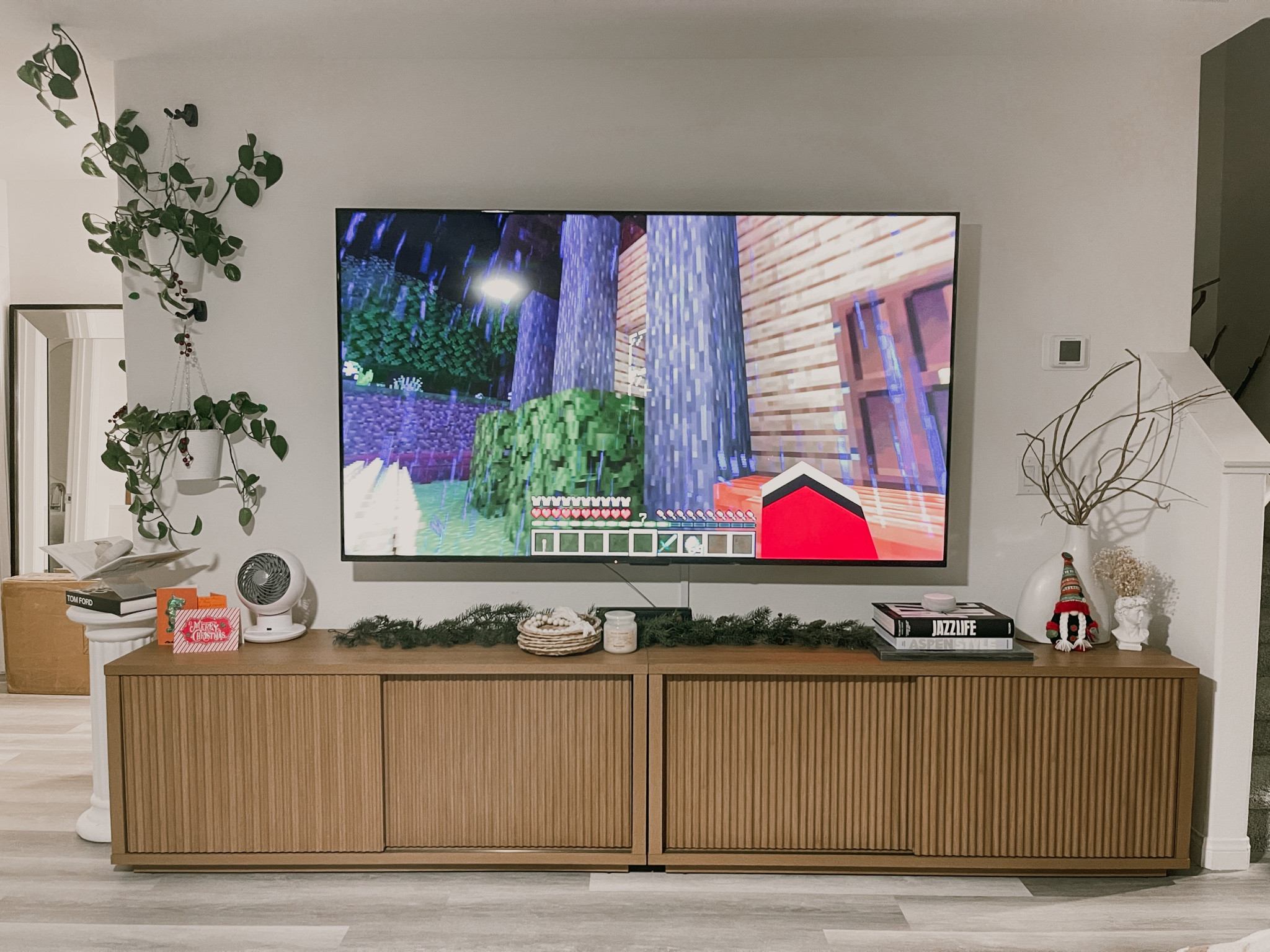 Great Walmart markdown!
Full wall tv stand.

#LTKhome #LTKfindsunder100 #LTKHoliday