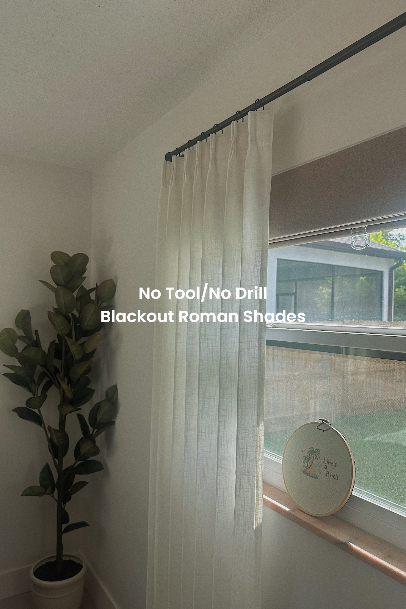 No tool roman shades

#blinds #curtains #romansshades

#LTKU #LTKFamily #LTKHome