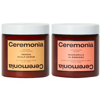 Sunday Reset Duo Treatment - Exfoliating Shampoo and Deep Conditioning Mask - Ceremonia | Sephora | Sephora (US)