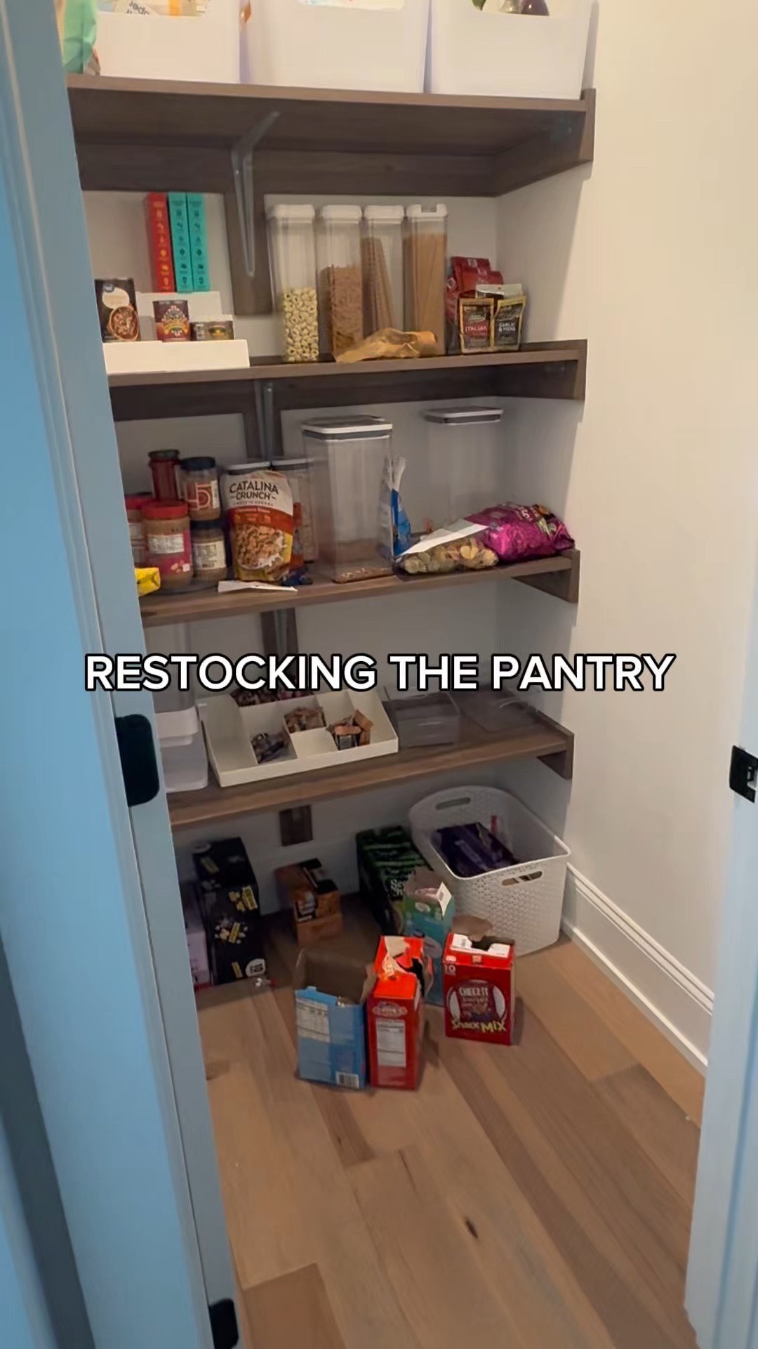 I don’t know who needs to hear this, but if your kids are home for the summer… now is the time to stock the pantry. 😅

With three active girls, I know what’s coming - endless snack requests, sports practices, pool days, and somehow everyone being hungry ALL. THE. TIME.

I’ve learned that spending a little time restocking now saves me from a hundred last-minute grocery runs later. 

Plus, there’s something so satisfying about opening a pantry that’s actually ready for the summer chaos.

➡️ What are the go to summer snacks you always have on hand? 

➡️ Comment SNACKS for the links to my pantry organizers!

#pantryrestock #organization #pantry #summerbreak #healthysnacks

#LTKmomlife