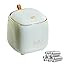 Mini Countertop Trash Can with 5 Rolls of Trash Bags, Waste Can with Press Type Lid, 0.5 Gallon/1... | Amazon (US)