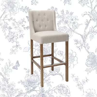 Avah Bar & Counter Stool Kelly Clarkson Home Seat Height: Bar Stool (30" Seat Height), Upholstery: F | Wayfair North America