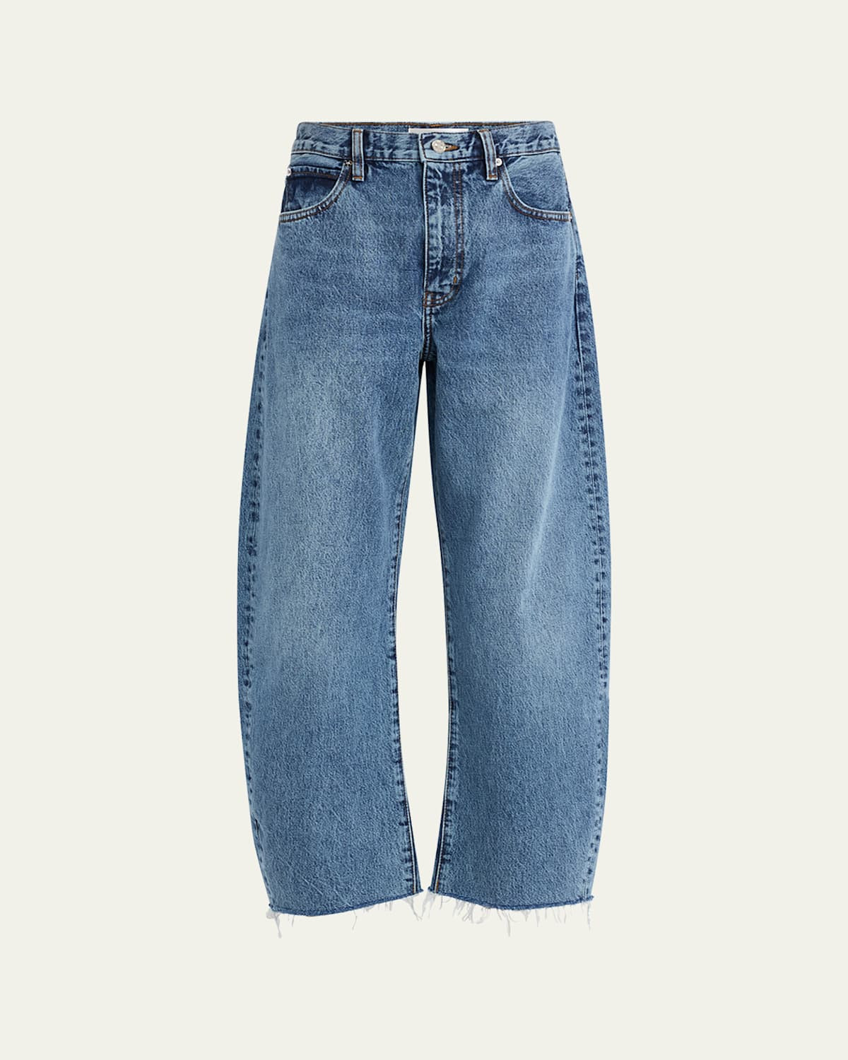 The Bubble Crop Jeans | Bergdorf Goodman