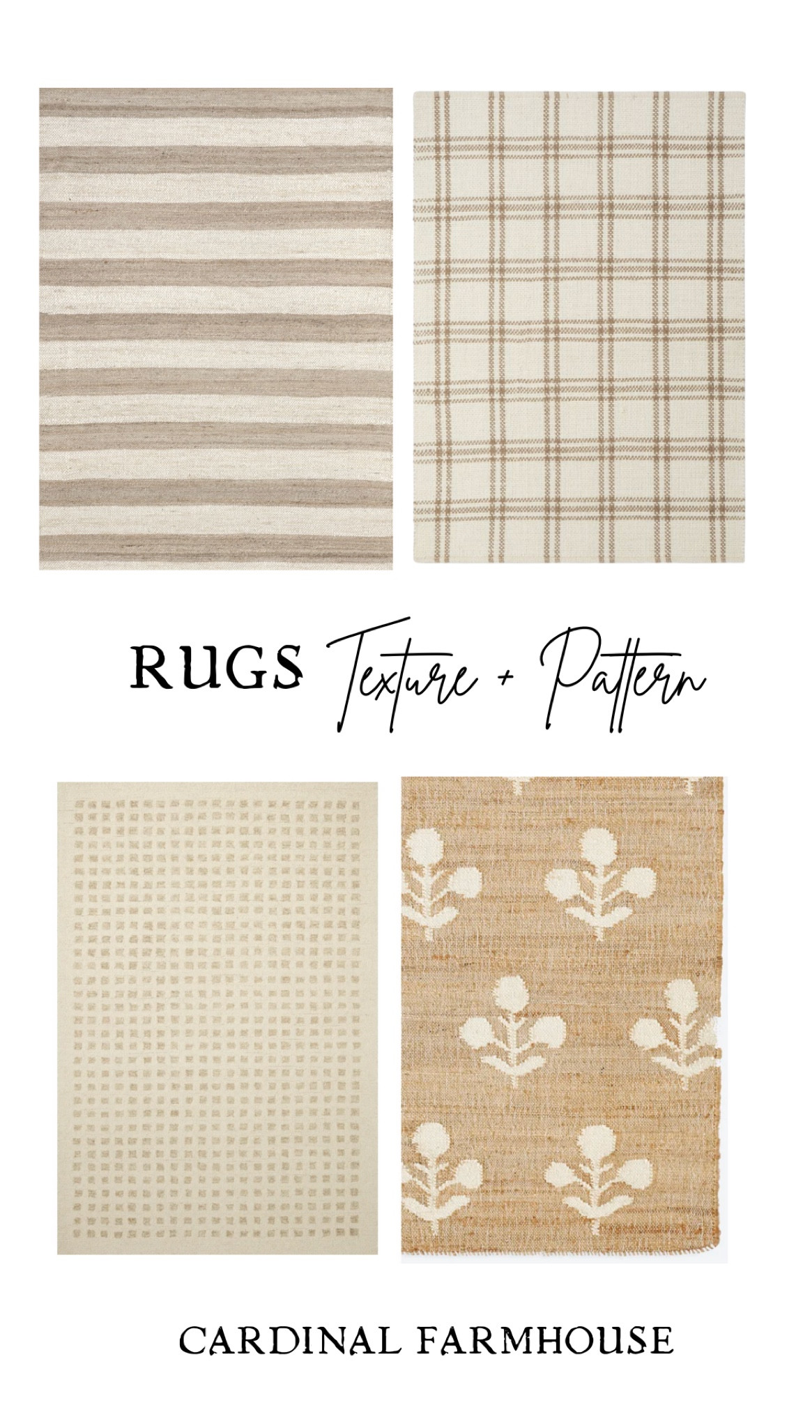Favourite texture rugs for subtle character and a bright look 🤍

#LTKhome #LTKFind #LTKsalealert