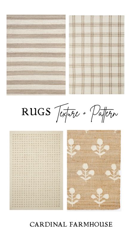 Favourite texture rugs for subtle character and a bright look 🤍

#LTKhome #LTKFind #LTKsalealert