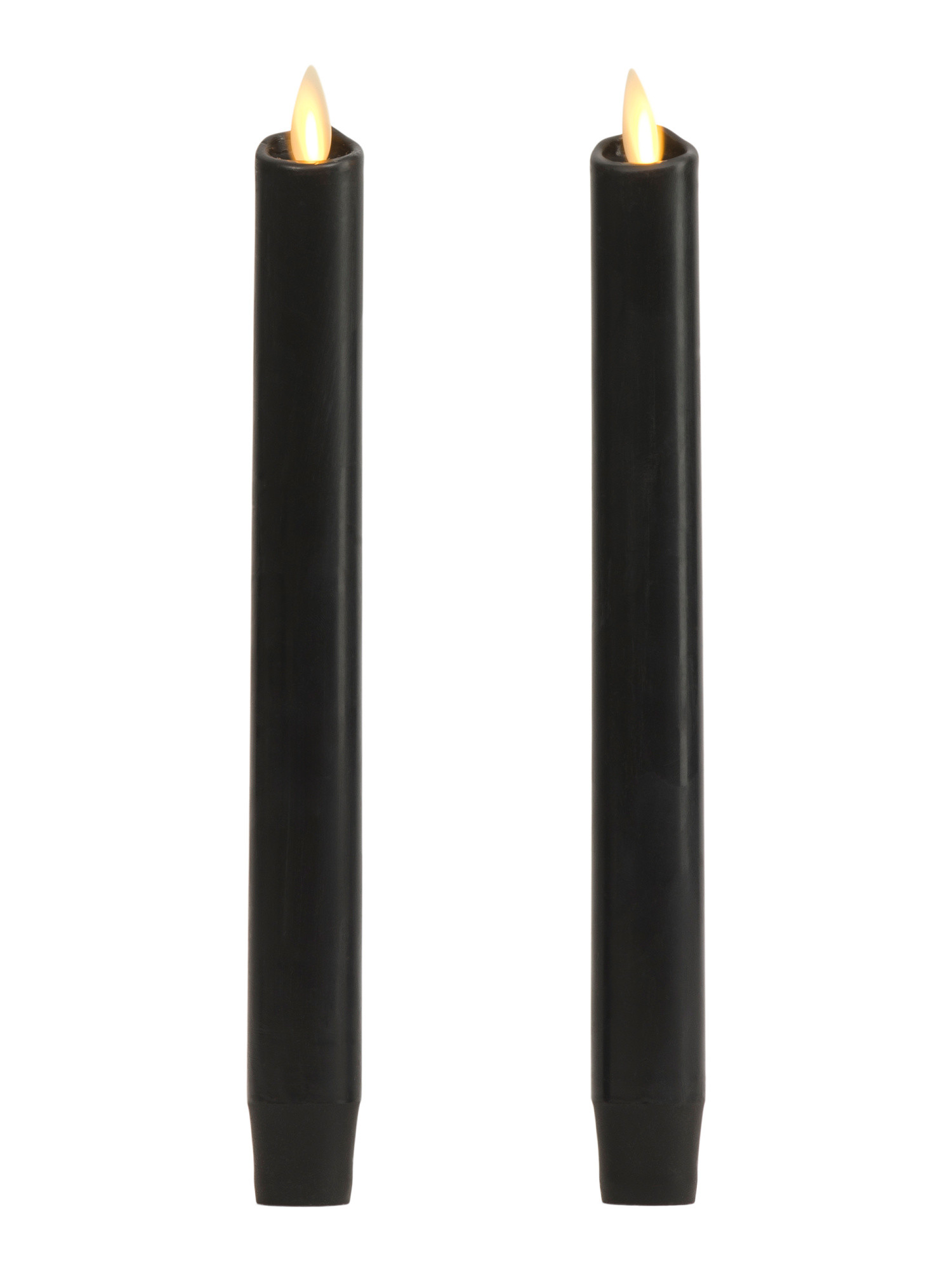 2pk Indoor Outdoor Scalloped Tapered Candles | TJ Maxx