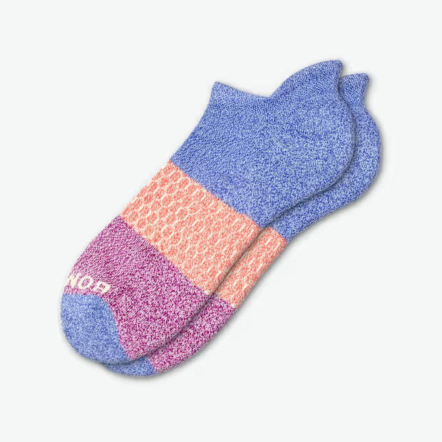 Women's Tri-Block Ankle Socks | Bombas