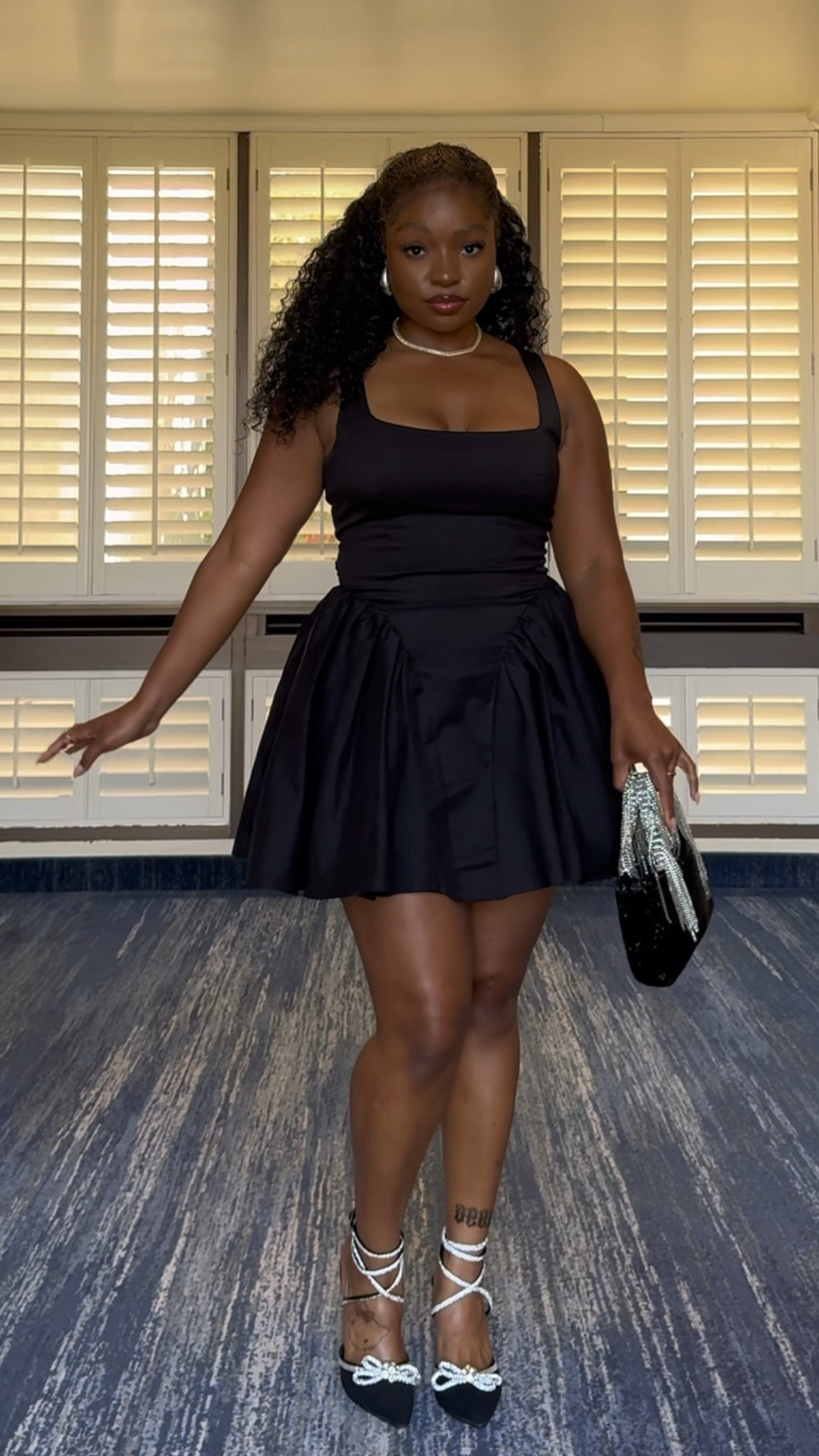 Little Black Dress from Windsor #weddinguestdress #littleblackdress 