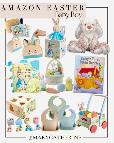 Baby Boy Easter Basket Ideas. All from Amazon!!🐰

#LTKbaby #LTKSeasonal #LTKGiftGuide