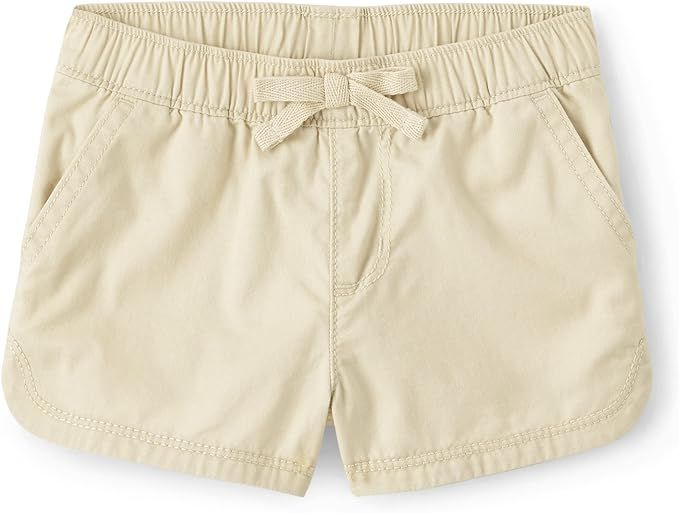 The Children's Place Baby Toddler Girls Cotton Pull on Shorts | Amazon (US)
