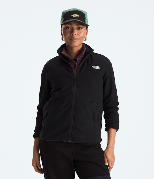 The North Face Women’s Glacier Fleece Jacket (Size: XS): Black | The North Face (US)