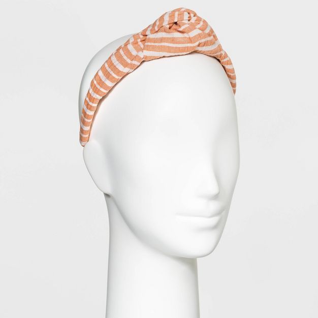 Stripe Top Knot Headband - Universal Thread™ | Target
